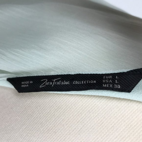 Zara Trafaluc Chiffon Pleated Sleeveless Mini - Picture 5 of 6